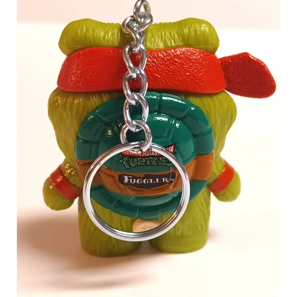 Fuggler Vinyl Keychain Series 2 TMNT Donatello Raphael Ninja Turtles Lot of 2